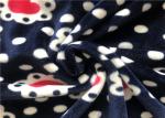 240gsm Super Soft 4 Way Stretch Velvet Fabric , Polyester Spandex Fabric For