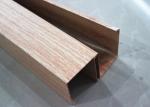 commercial U - aluminum Profile Screen Ceiling / Ceiling Ties Drop Ceiling for