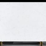 18mm 20mm 30mm Calacatta Engineered Stone Slab Customized Size Carrera White