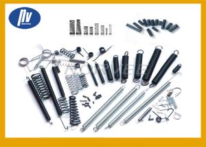 China Steel White Painted Heavy Duty Extension Springs For Trampoline / Door Locks factory
