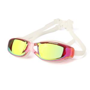 China New Professional 100% UV Swim Goggle Waterproof Anti-Fog HD Swim Glasses factory