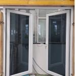 Customizable PVC Aluminum Glass Entry Door Modern With Strong Durability