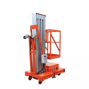2023 New Arrive Aluminum-alloy-mast Lift Portable Manlift