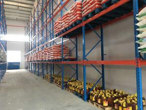 China Excellent Security Warehouse Storage Pallet Rack Industrial Heavy Duty Racks Static Powder Coating factory