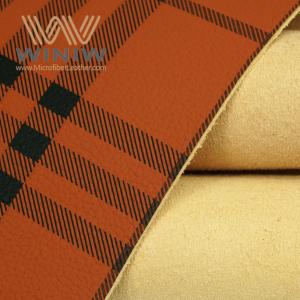 China Microfiber Sofa Upholstery Leather Fabric Wear Resistance Customized Color factory