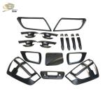 Chrome Exterior Body Kits Light Covers For Nissan Navara 2021