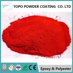 Polyurethane Mirror Chrome Powder Coat , RAL 1007 Color Rough Powder Coating