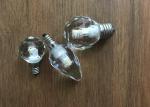 4000k Small Led Candle Lights , 4.3w Candle Shaped Led Bulbs E27 80ra Saa