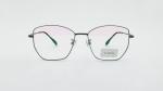 Street Fashion Metal Frame Men Women Clear Lens Glasses Mirrored Flat Lenses