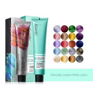 China Professional Cream Hair Color for Salon Treatment Milbon System Low Ammonia Product factory