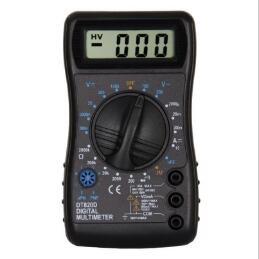 China Small Multimeter With Grasp Shape Dt820d digital multimeter factory