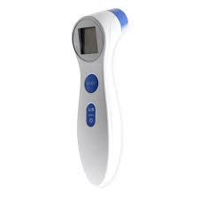 China Ear Dual Mode Portable Infrared Forehead Thermometer 2*AAA Battery factory
