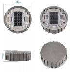 Ni-Mh Battery Solar LED Road Studs 825G 72h Working Time For Road Safety