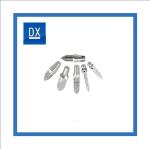 Medical CNC Machining Titanium alloy Parts Nickel Plated Dental Nail