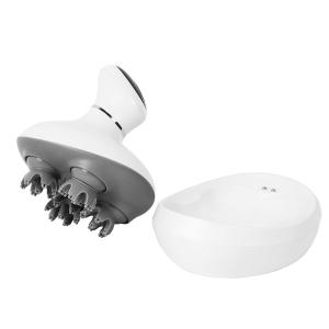China Vibrating Cordless Head Scalp Massager Clockwise Whole Body Relax FCC Approved factory