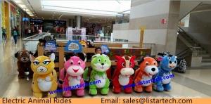 China 2016 Best Seller Coin Operated Toy Animal Rides, Rides on Animal Entertainment Rides factory