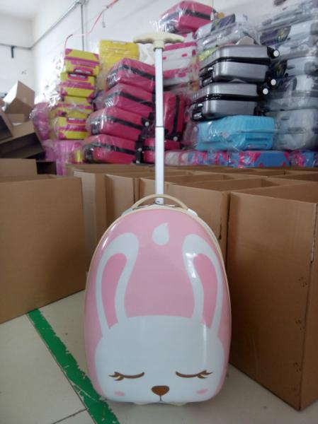 egg shaped kids trolley luggage bag suitcases in baigou baoding hebei China