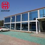 Zontop free style 2021 new luxury design with large scale glass curtain door