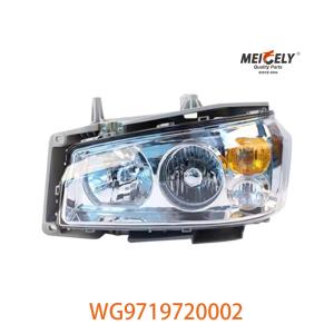 China Front Head Lamp Assembly Right WG9719720002 For SINOTRUK HOWO WG9719720001 factory