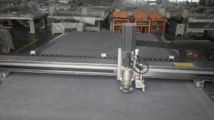 China Flatbed Digital Sofa Fabric Cutting Machine Single Layer Composite Cutting Tools factory