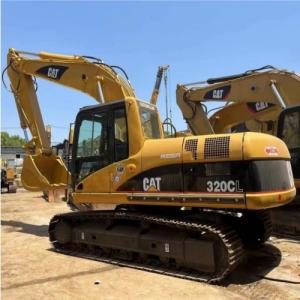China Good Condition Cat320C 20T Excavator with 0.8m3 Bucket Capacity Original Japan factory