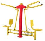 China good quality cheap galvanized outdoor fitness trainer with TUV certificate