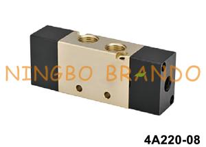 China Two-Position Five-Way 1/4'' Pneumatic Air Control Valve 4A220-08 factory