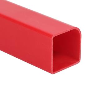 China PVC Square Tube Decorative PVC Profiles factory