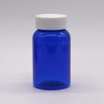 Industrial 160ML PET Luxury Golden Cap Plastic Bottle for Fish Oil/Capsule/Pill