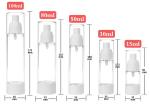 vacuo spray perfume bottles 15 ml 30 ml 50 ml 80ml 100ml