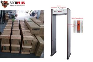 China 10W Infrared Body Temperature Detector Security Gate For Preventing COVID-19 Flu Fever factory