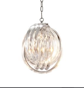 China Crystal Style LED Pendant Lights for Modern Bedroom and Living Room Decoration factory