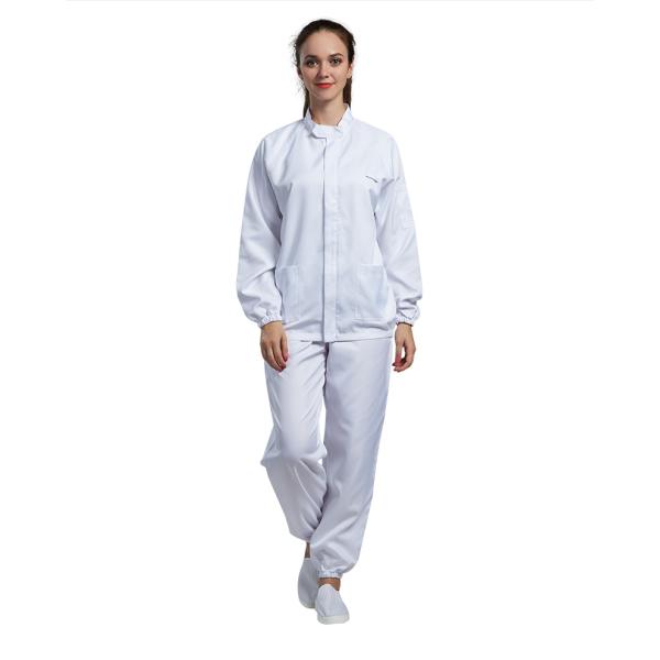 Breathable Fast Food Worker Uniforms Anti-Dust Unisex Sizes S-5XL