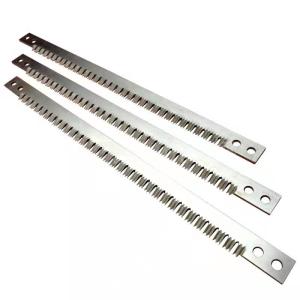 China W18Cr4V Packaging Serrated Blade 300*10*3Mm With Excellent Precision factory