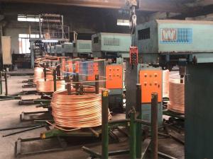 China Antiwear SGS Continuous Casting Equipment , Durable Upcast Copper Rod Machine on sale