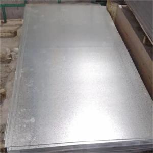 China DX52D Z160 Galvanised Steel Flat Sheet SGCC 2mm ASTM Standard Silver Color factory