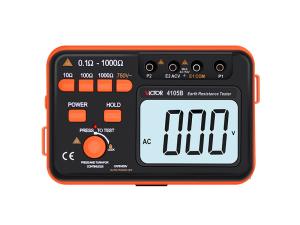 China VICTOR 4105B Digital Earth Resistance Tester Digital Megohmmeter factory