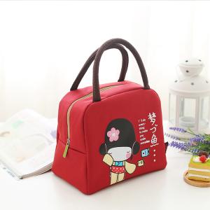 China Portable Oxford Thermal Insulated Lunch Bag For Kids factory