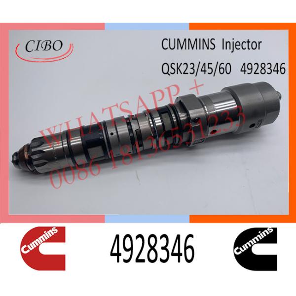 4928346 Fuel Injector Cum-mins In Stock QSX23/45/60 Common Rail Injector 3766446 4326780 4326781