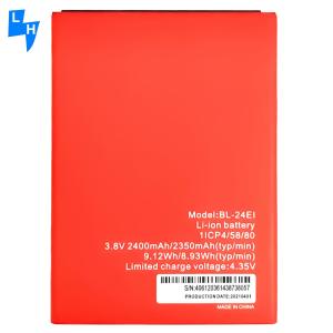 China Black BL-24EI 2400mAh Li-Ion Mobile Phone Battery for Itel A46 A44 S13 IT1508 Batteira factory