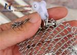 Grey 10m 304 Stainless Steel Wire Mesh Window Curtains