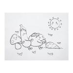 9.6m Dry Erase Wall Mounted Drawing Paper Roll Modern Teacher Aids