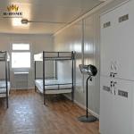 Fast Installation Flat Packed Portable Accommodation Container Dormitories With