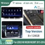 Viknav Car Radio For LEXUS NX NX200 NX200T (2015 2016) 12.3 inch Touch Screen