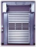 Aluminum Profile High Speed Spiral Door Full Transparent Anti Break Protection