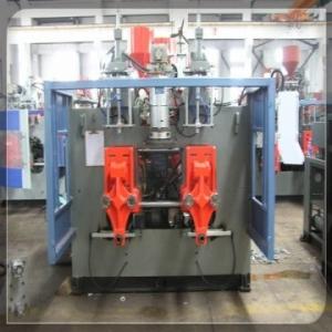 China PC HDPE bottle Hydraulic extrusion plastic blow molding machine factory