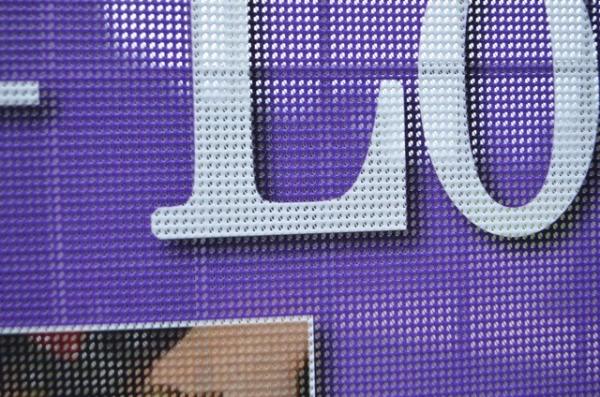 Waterproof Plastic Barrier Fencing Mesh Customized Color Digital Printing Coated