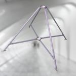 6063 Alu 12M 4 Legs CCTV Monitor Pole Portable Antenna Mast Universal Antenna