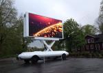 5mm Pixel Pitch Mobile Trailer LED Display Iron Cabinet Materials Logo Printed