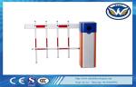 Keyhole design waterproof AC110V / 220V Automatic Vehicle Barrier Gate For